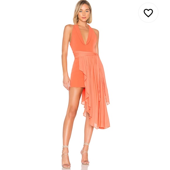 NBD Dresses & Skirts - Omri Mini Dress in Poppy Orange